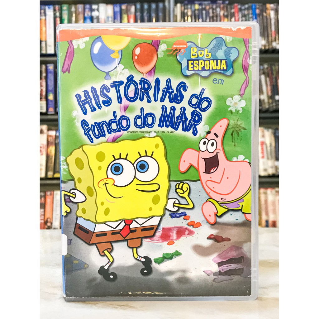 DVD Bob Esponja - Histórias do Fundo do Mar - Original - Desenho Infantil -  Nickelodeon | Shopee Brasil