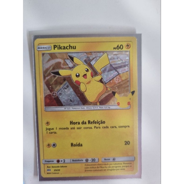 Carta Pokémon Pikachu Mascarada Holográfica | Jogo de Tabuleiro Copag Usado  86938940 | enjoei