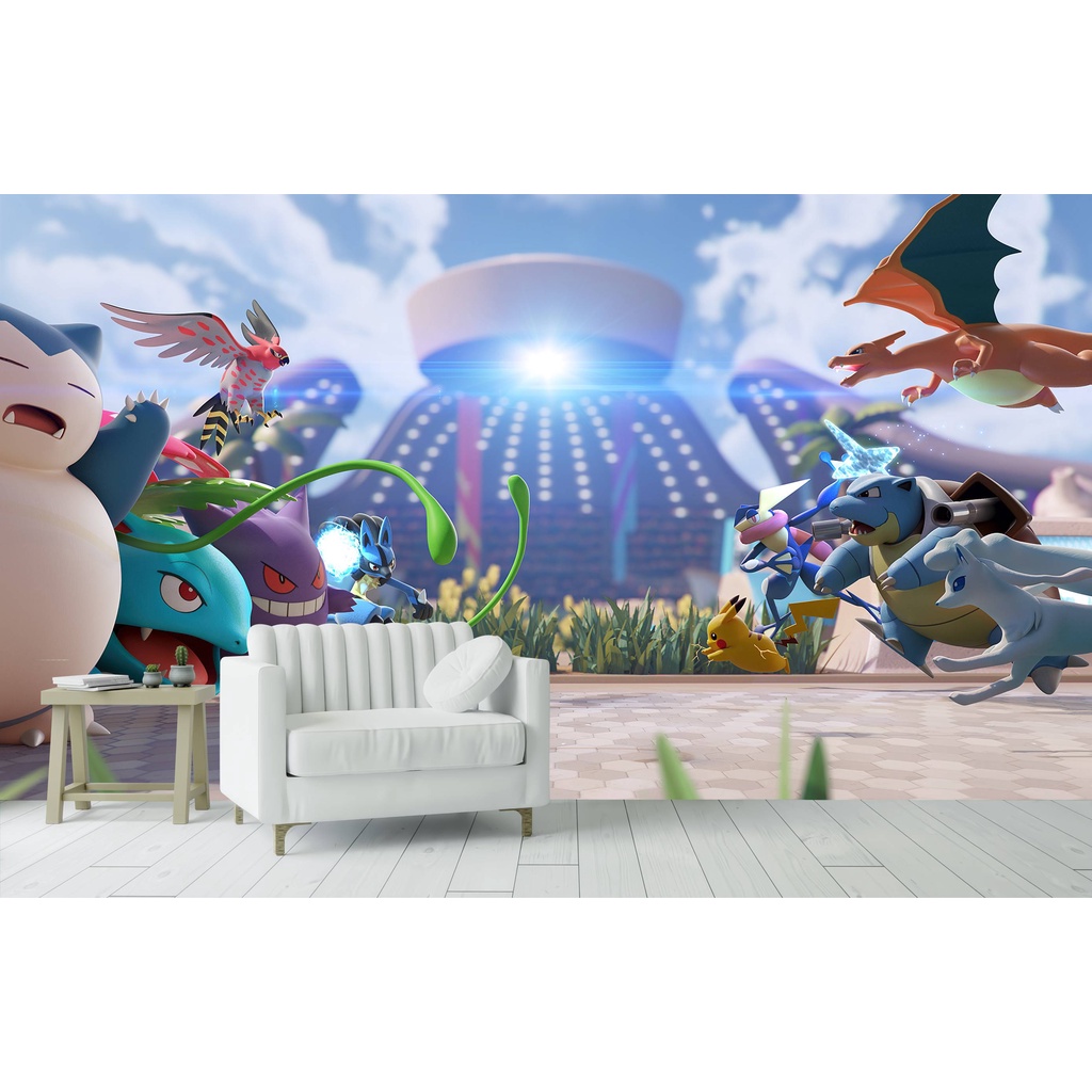 Pokemon papel de parede  Compre Produtos Personalizados no Elo7