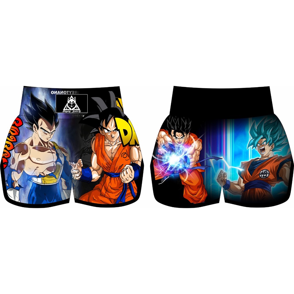 Short De Muay Thai/boxe Dragon Ball