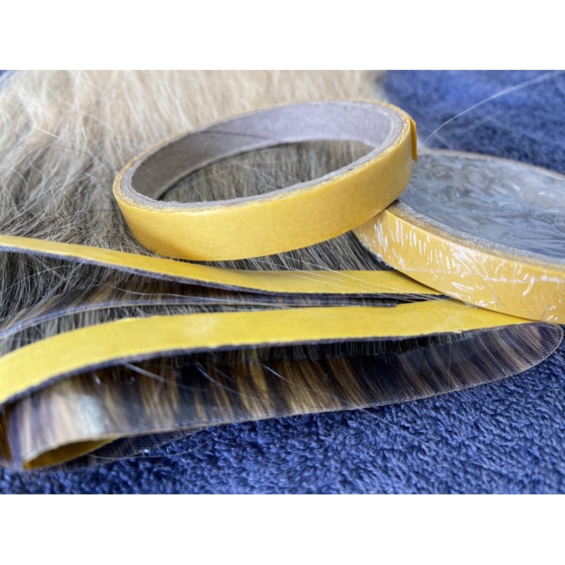 Fita dupla face 5 metros de reforço para mega hair de fita adesiva produto  com poder de fixação muito forte,serve para perucas lace front,fita  invisible