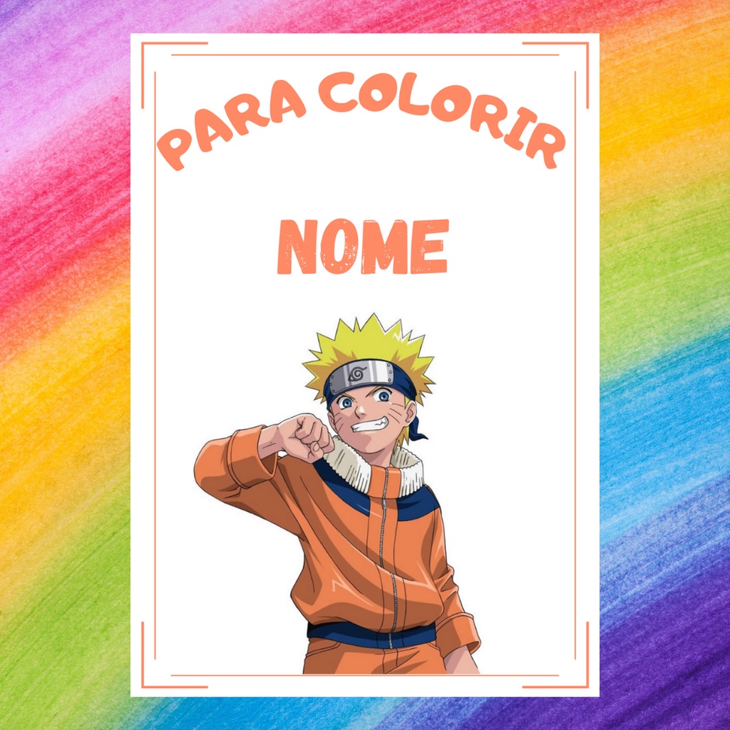 naruto para colorir16 –  – Desenhos para Colorir