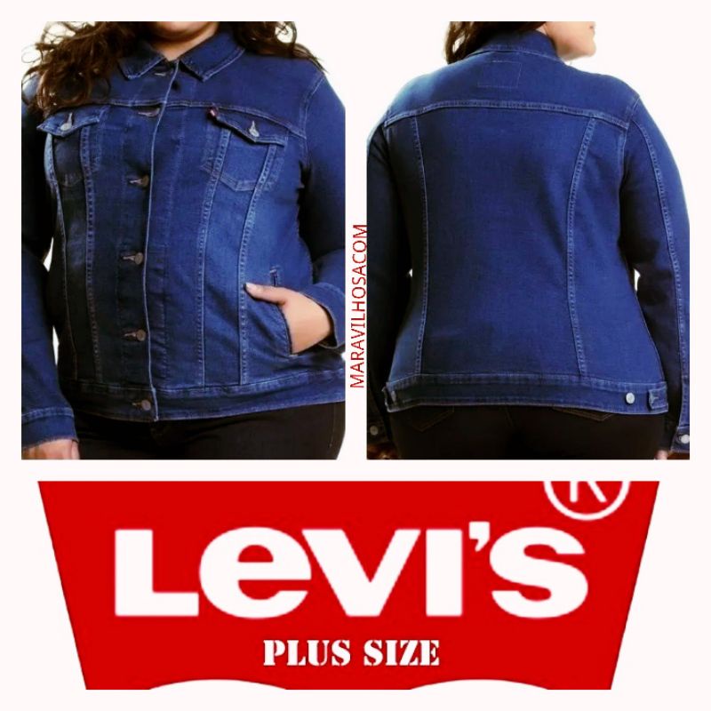 Jaqueta jeans best sale levis tradicional