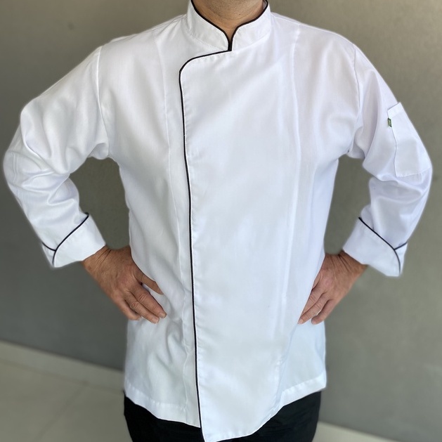 Mestre Cuca Masculino Sumaia Enzo, Para Profissionais da Cozinha - Azul  Marinho - Confecções Sumaia