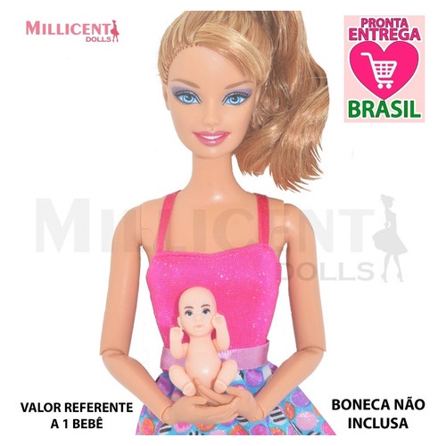 Boneca Original Steffi Love Grávida Royal Baby Simba Barbie bebê em  Promoção na Americanas