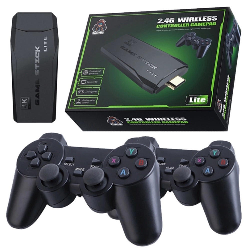 Video Game Stick +1000 Jogos PS1 4K Sem Fio HDMI | Shopee Brasil