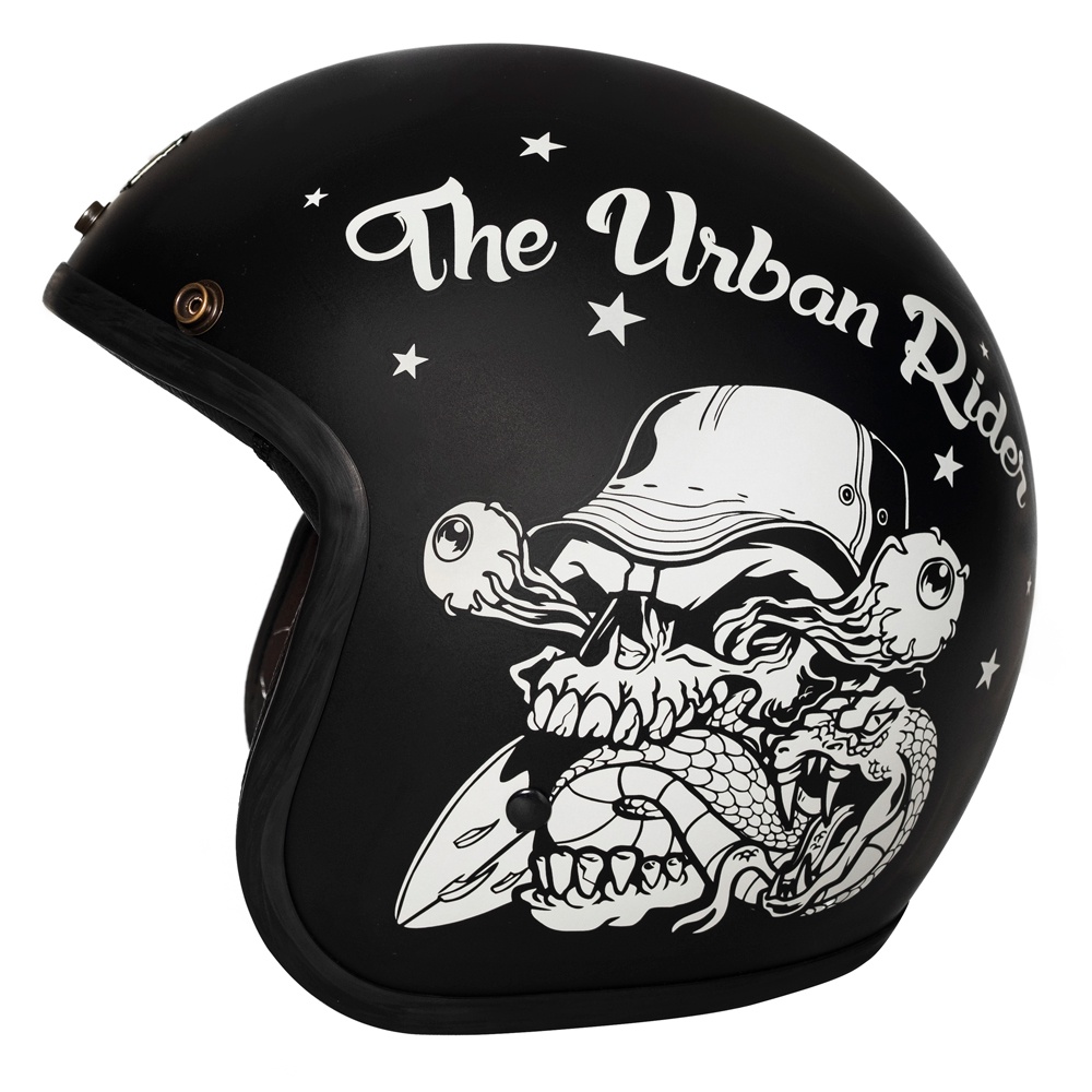 Urban Bucket Hat Dupla Face Fast Lane Preto - Urban Helmets