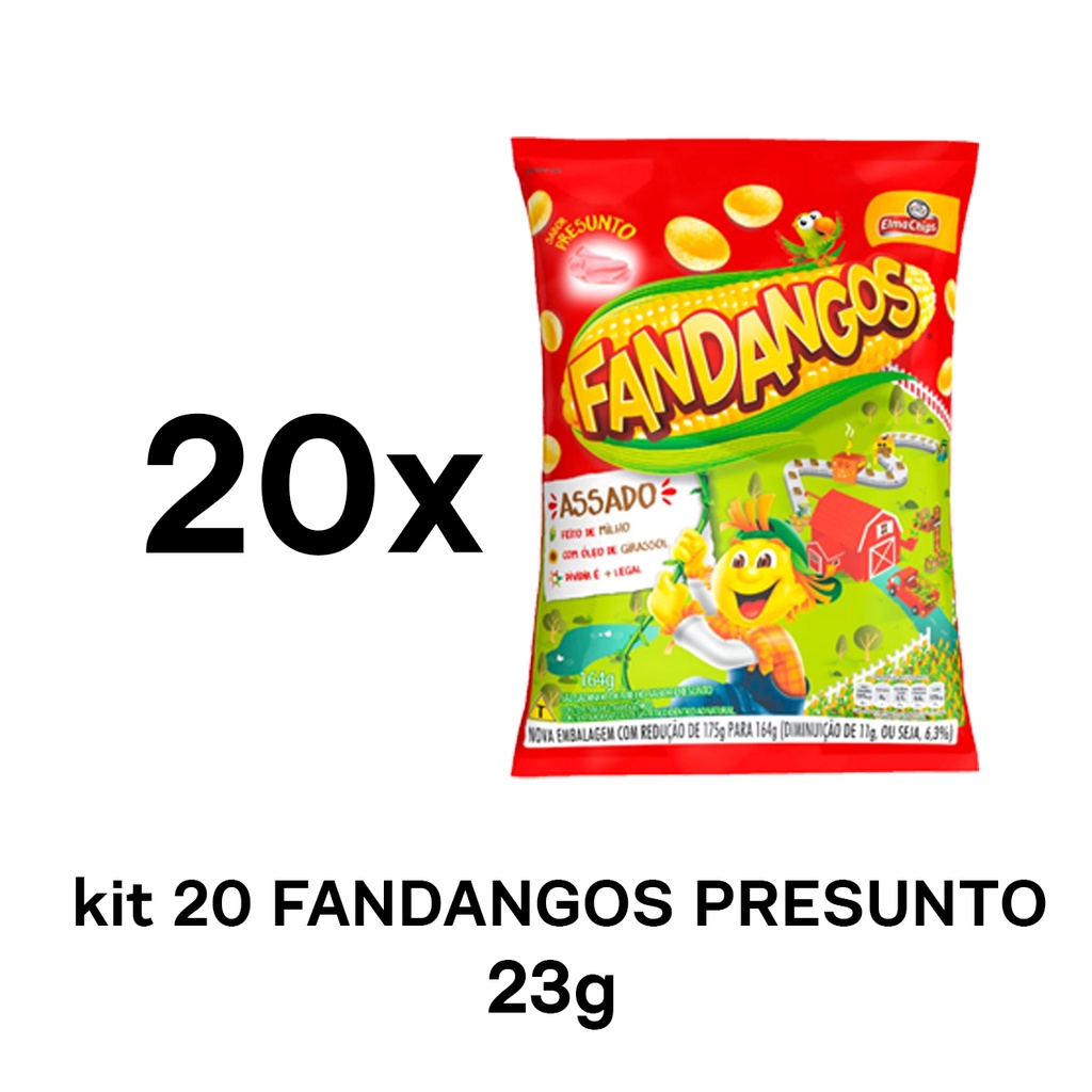 Kit com 20 salgadinhos Cheetos 20g sabor requeijão