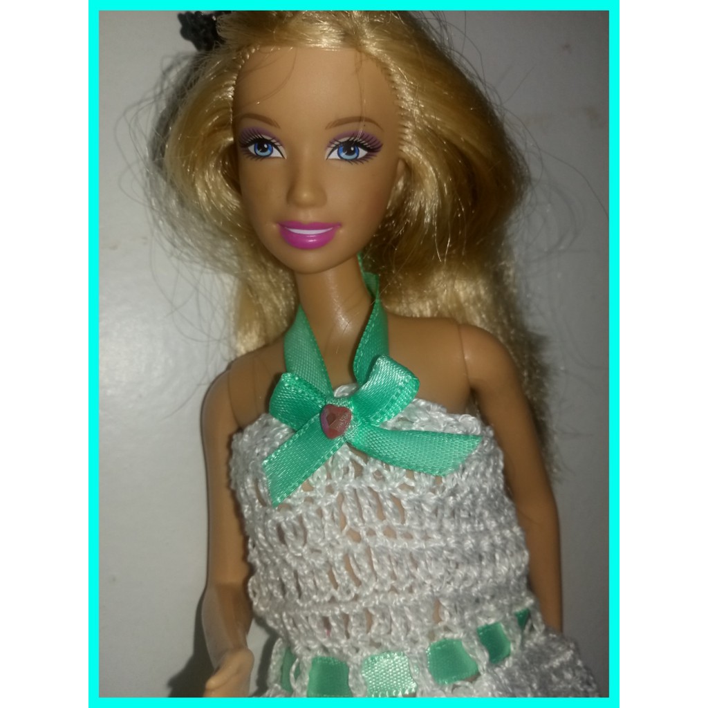 boneca Barbie noiva de crochê - Lizete artesanato - Boneca Barbie -  Magazine Luiza