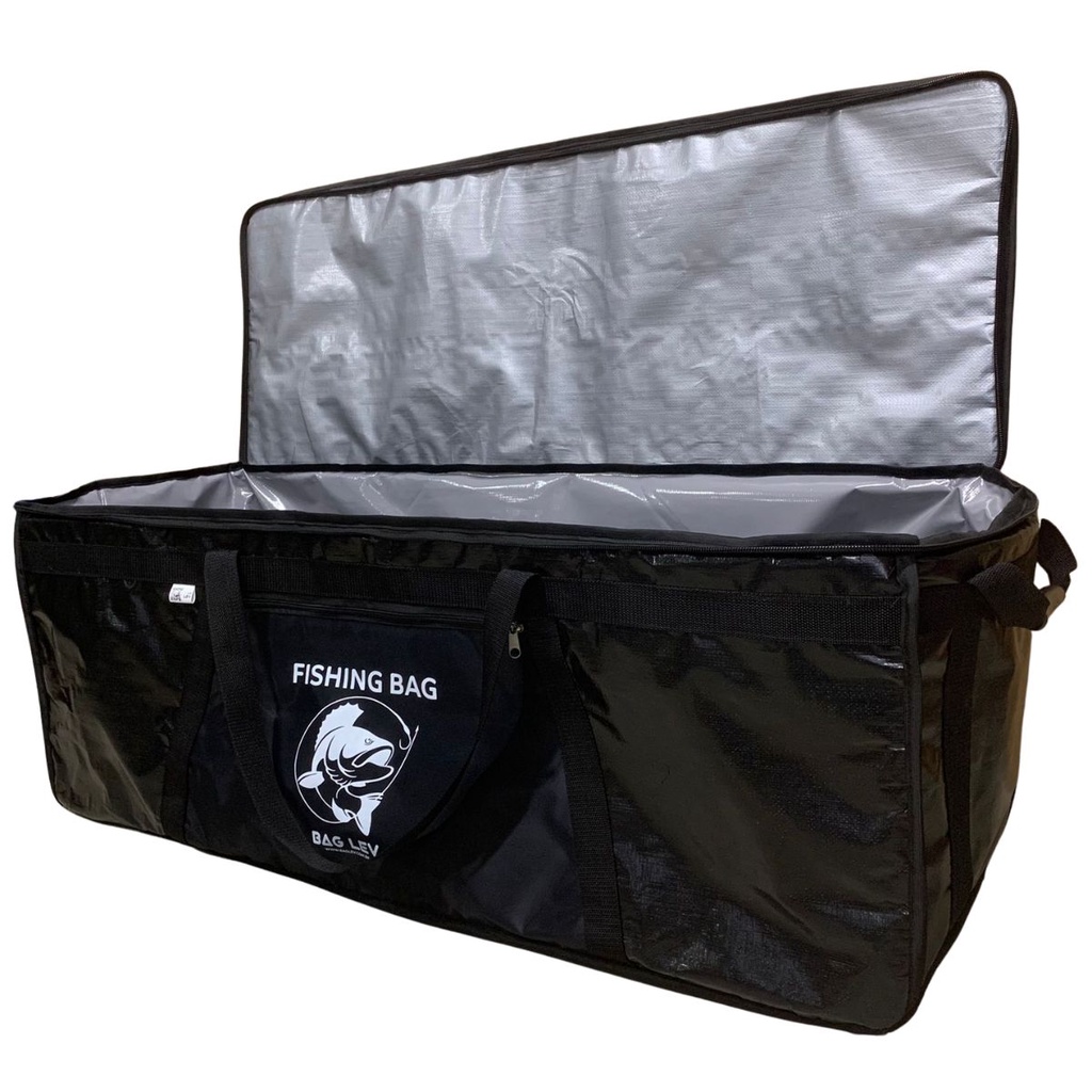 Bolsa Térmica Cooler Fishing Bag 230 Litros para Carregar e Armazenar  Alimentos e Bebidas Grande Reforçada Impermeável