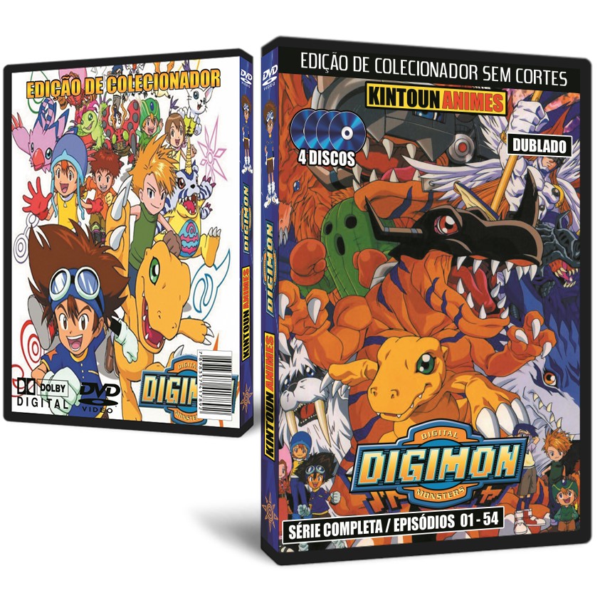 Digimon Adventure Tri Completo Em Dvd Dublado