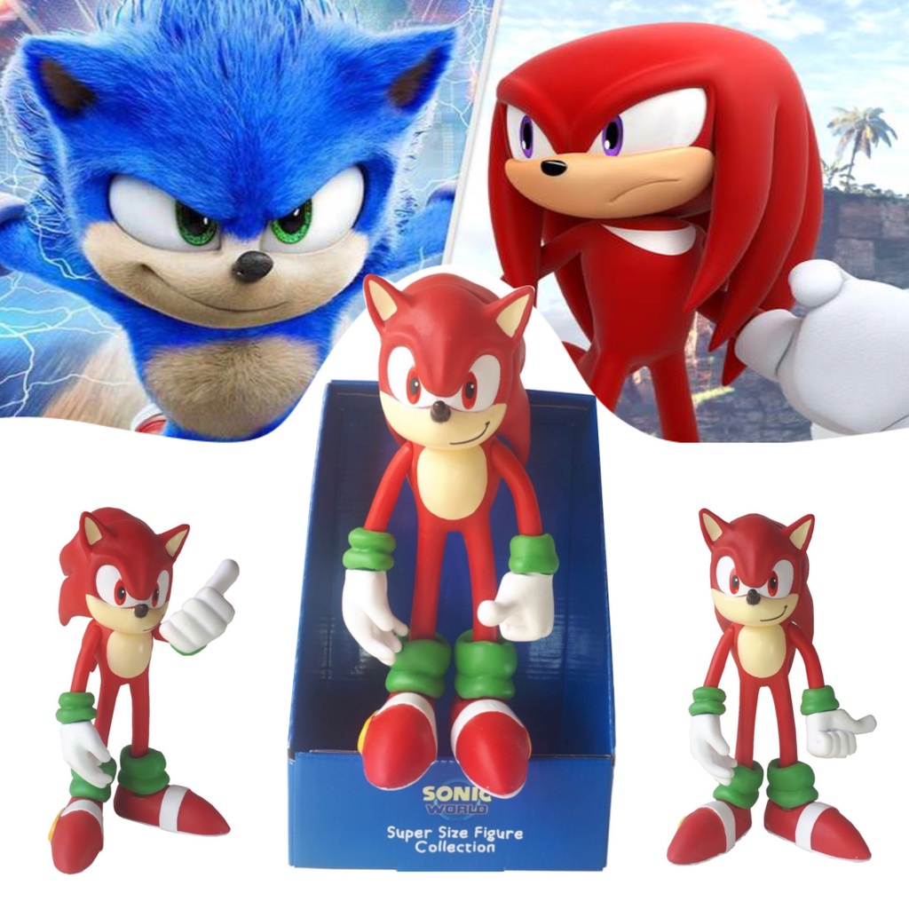 Boneco Sonic Vermelho