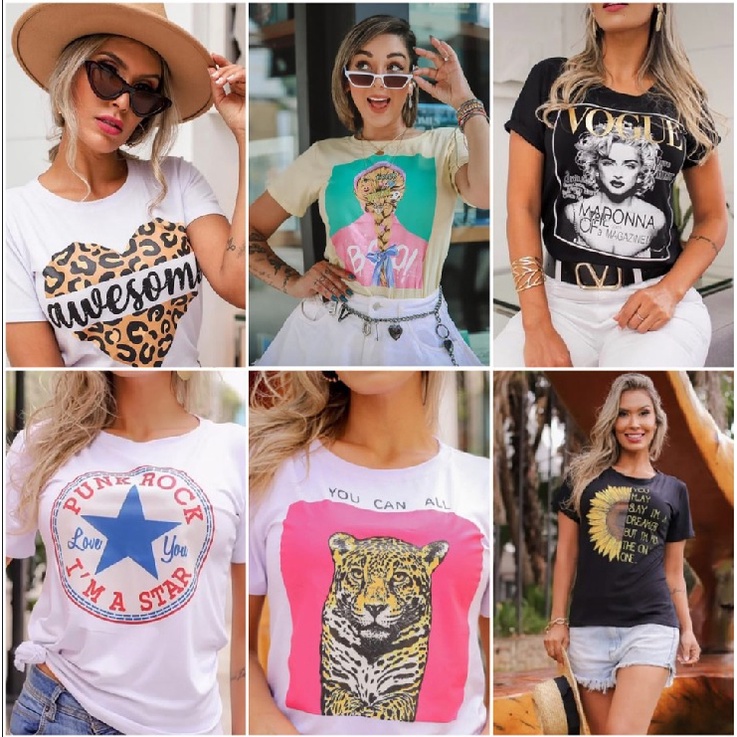 Camisas femininas hot sale no brás