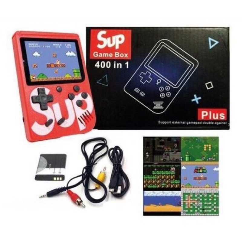 Mini Video Game Sup Game Box 400 Jogos Em 1 Port til Jogos Antigos Pronto Entrega