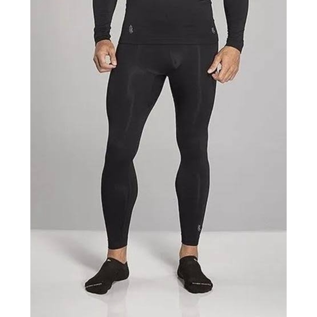 Calça Térmica Esportiva Segunda Pele Proteção Uv Masculina