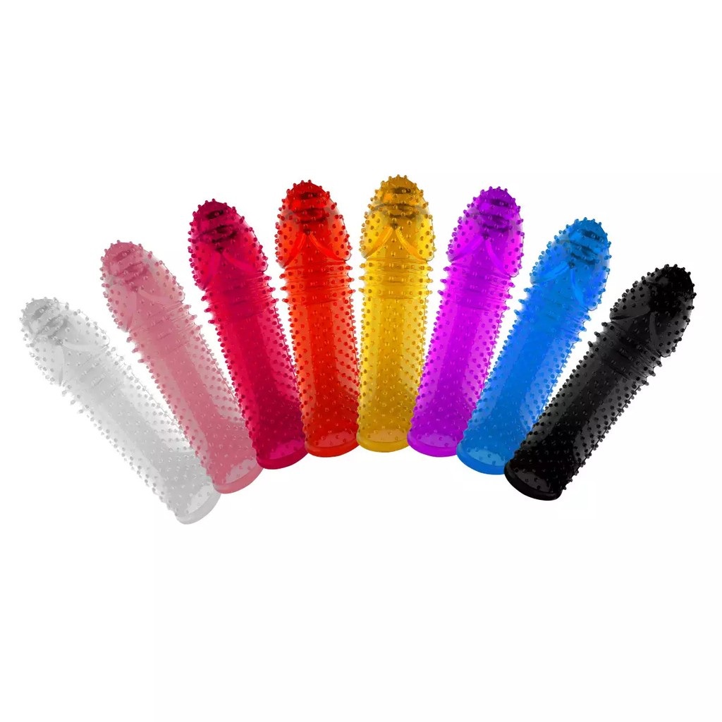 CAPA PENIANA SILICONE COLORIDA 15CM MULTI COLORS