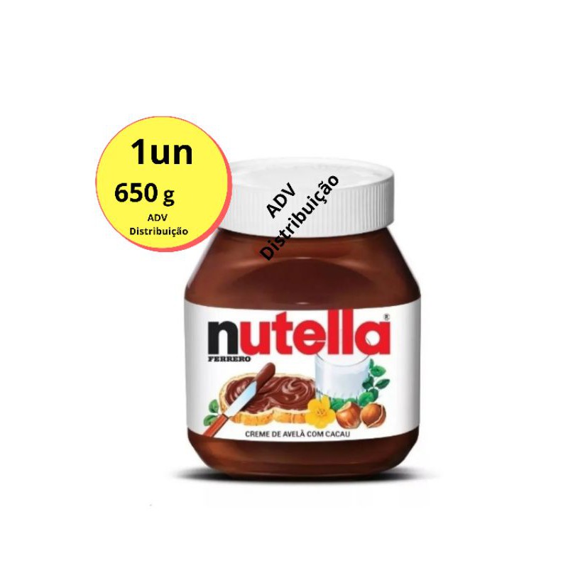 Creme de Avelã Nutella 650g - Gigante ( envio imediato) - Atacado