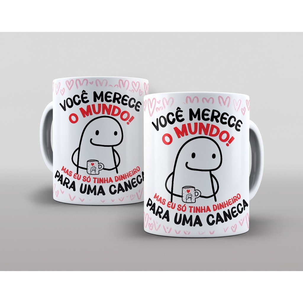 Caneca Flork Meme Bentô Divertida - Cansei