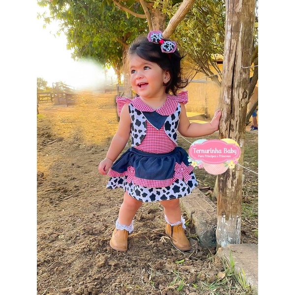 Romper jardineira macacão Moana baby bebê mêsversário aniversário