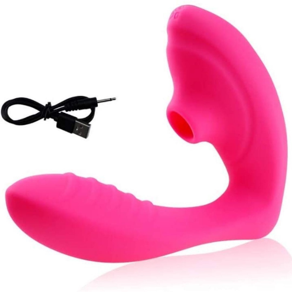 Vibrador e Sugador de Clitóris G-Spot 10 Velocidades | Shopee Brasil