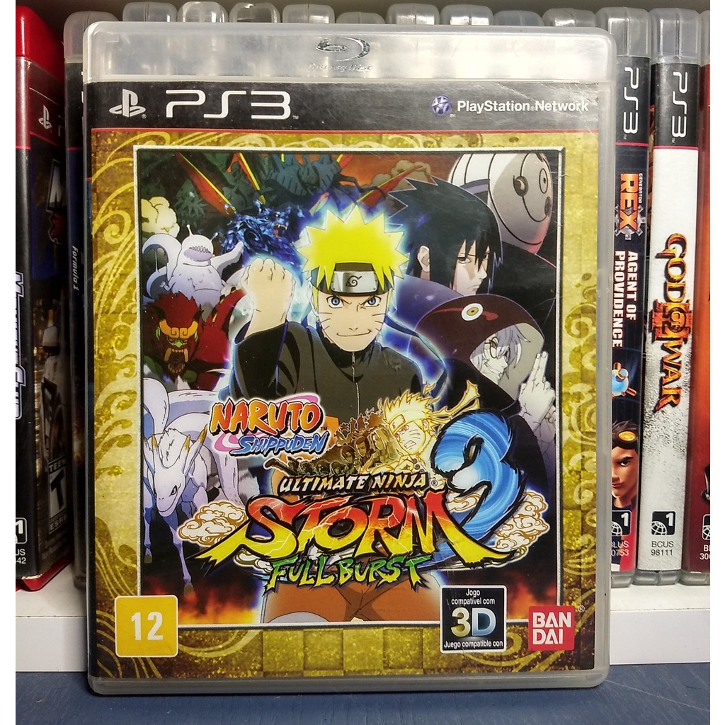 Jogo Naruto Shippuden: Ultimate Ninja Storm 3 Full Burst - PS3 -  MeuGameUsado