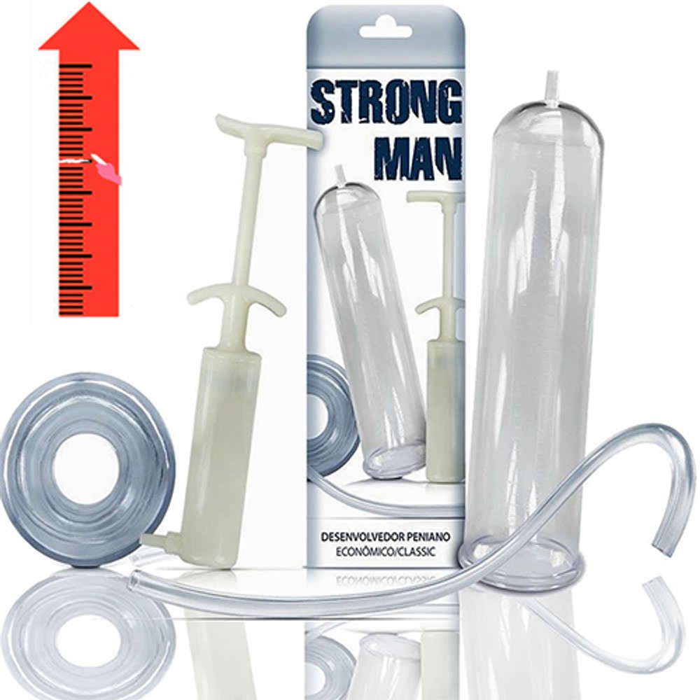 Bomba Peniana Aumentar Penis e Engrossar Strong Man | Shopee Brasil