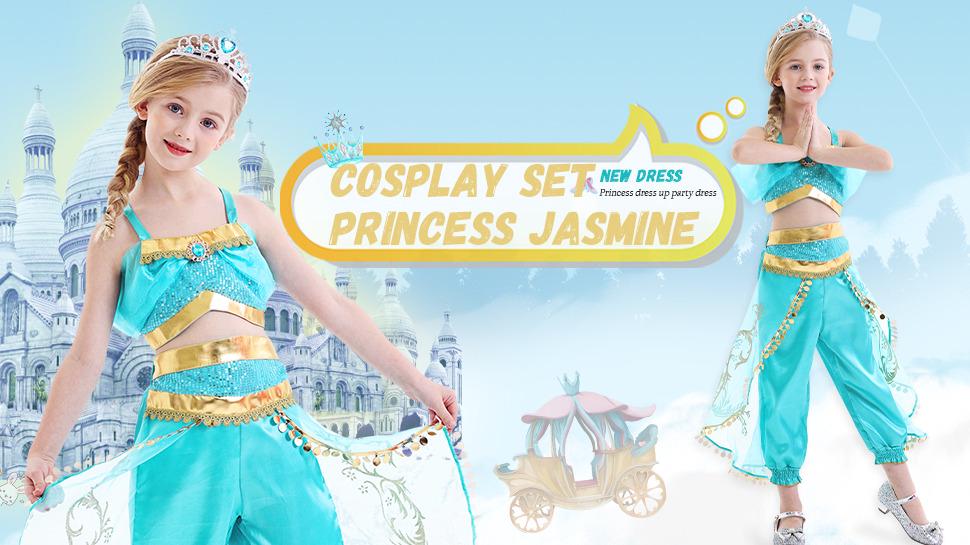 Fato Moana Disney para crianças, Vestir o Dia das Bruxas, Princesa