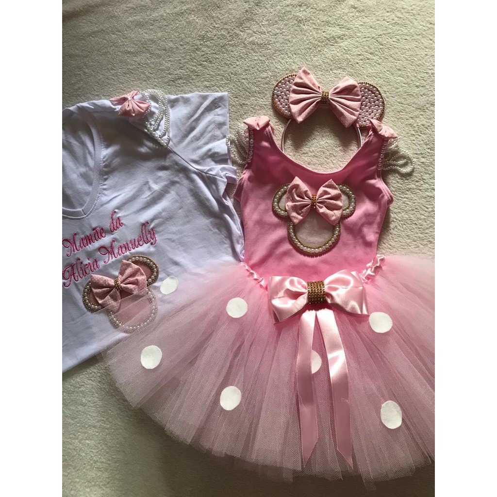 Vestido tal mae tal filha sales minnie rosa