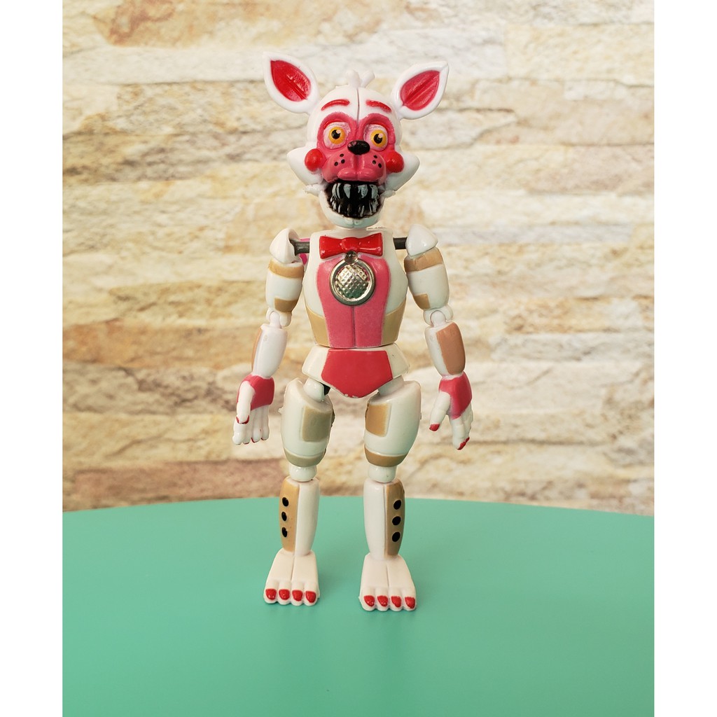 Lindo boneco Five Nights at Freddy animatronic Fnaf Funtime Foxy Sister  Location 14cm