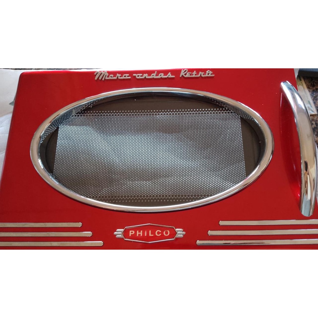 Micro-ondas Philco 26L Retrô - PMR26V Vermelho - Micro-ondas - Magazine  Luiza