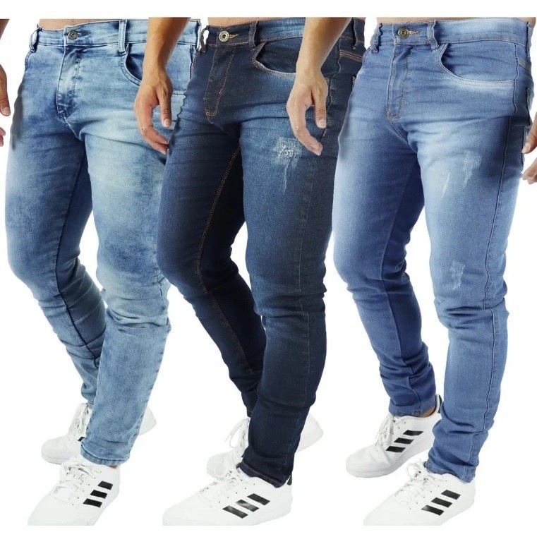 Calça jeans store masculina preço fabrica