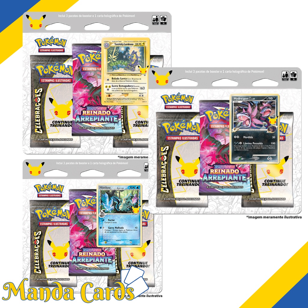 Pokémon TCG - 1 Blister Triplo = 1 Carta Ultra RARA da Realeza Absoluta?  (Triple Pack) 