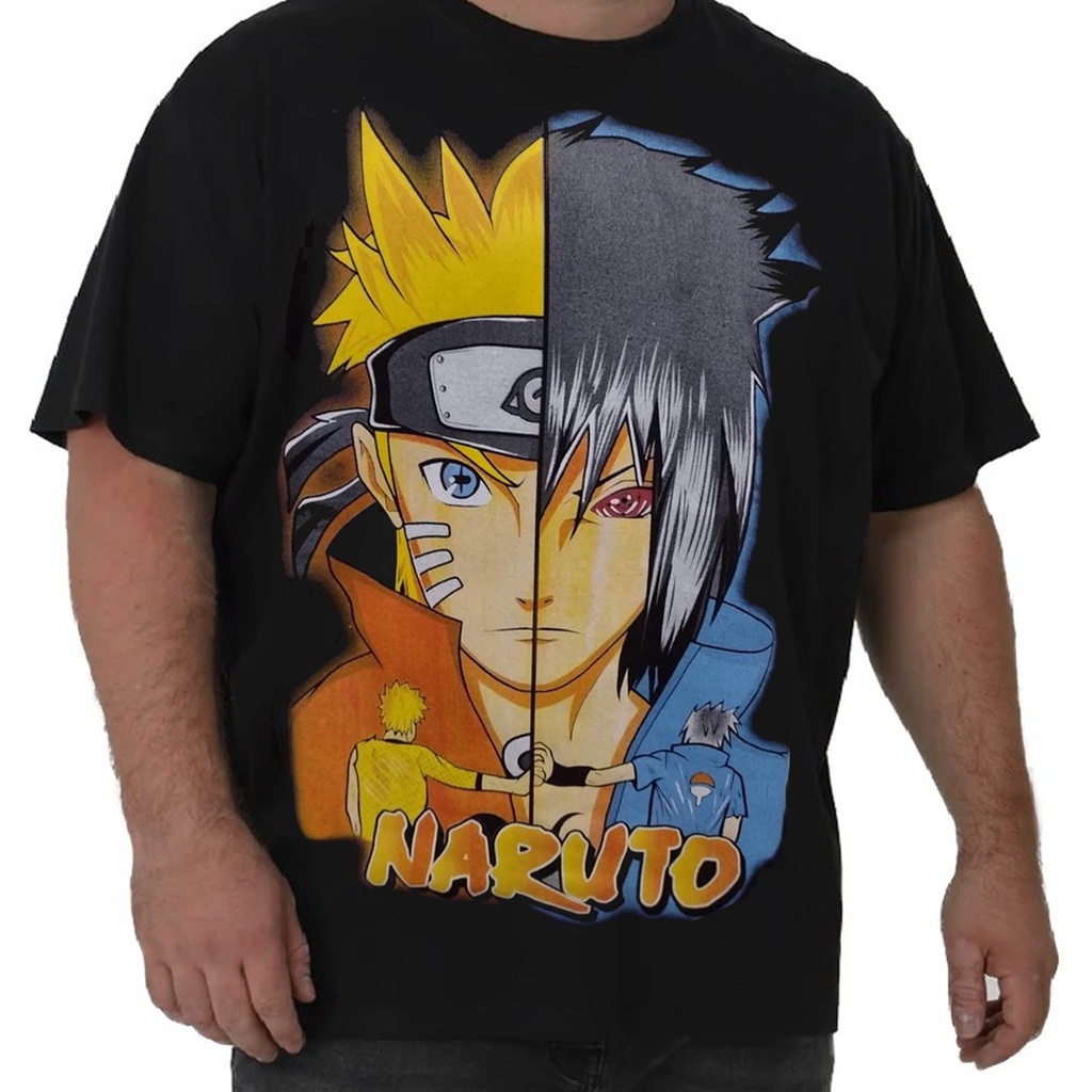 Camiseta Naruto Anime #6 Tamanho:P