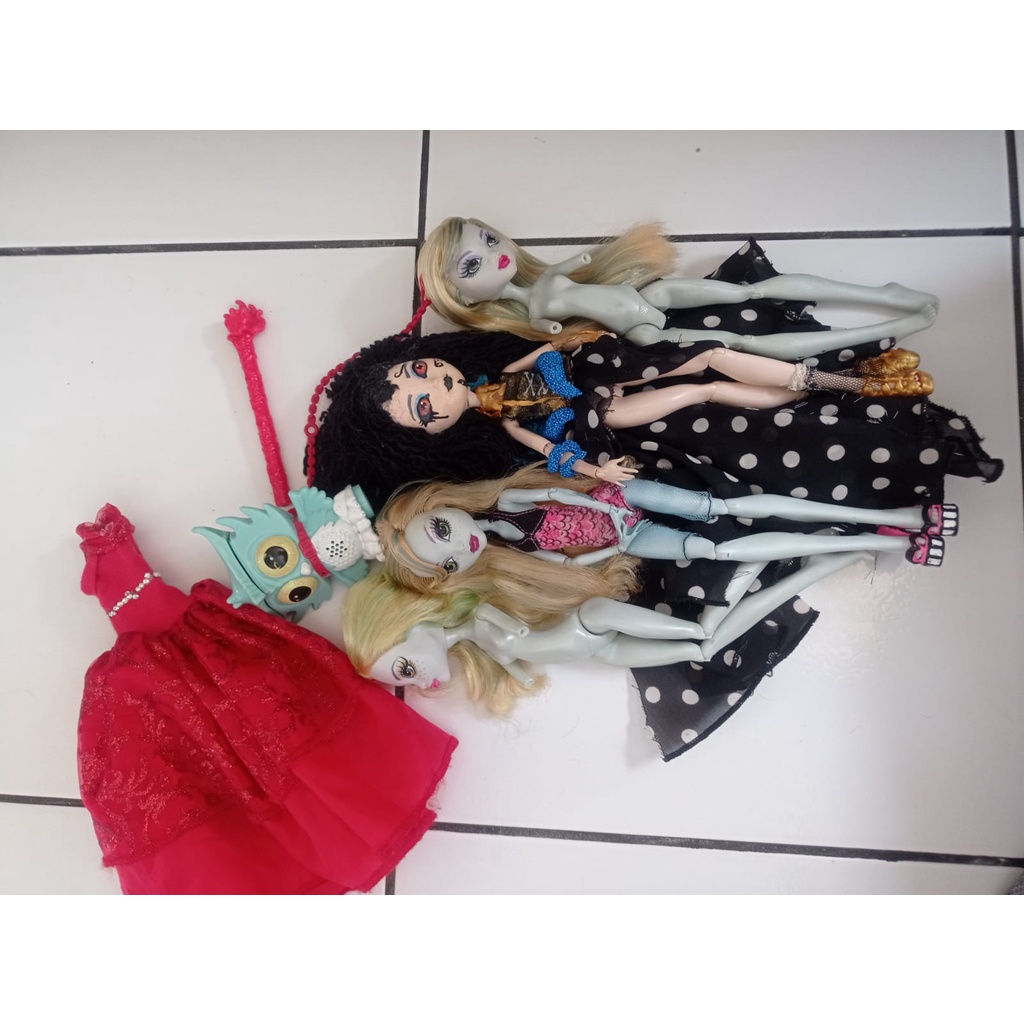 Lote de bonecas monster high sucata mattel - Taffy Shop - Brechó de  brinquedos