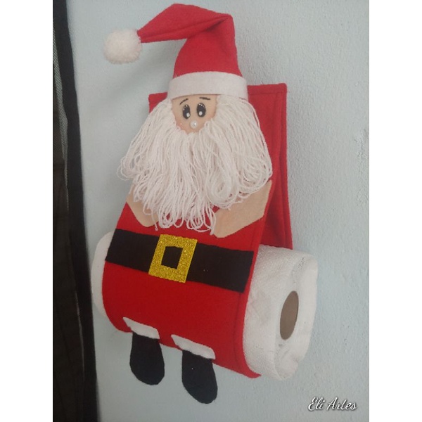 Porta Papel Higiênico de Natal