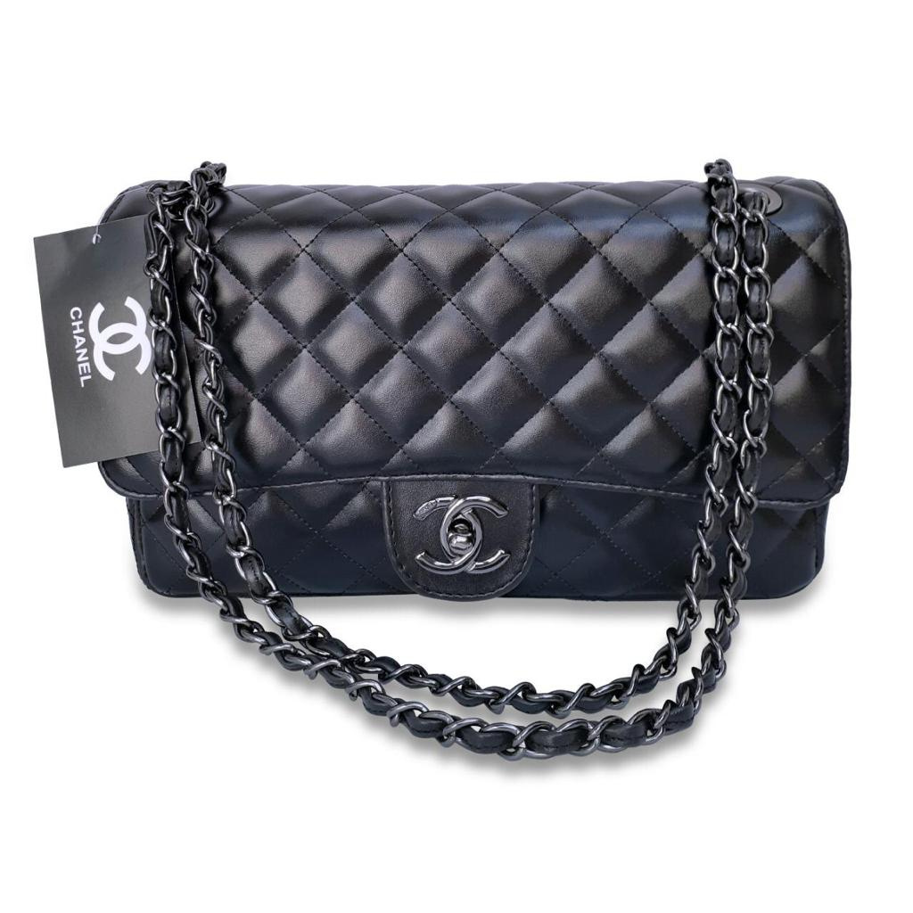 bolsa feminina chanel em couro lancamento 2022