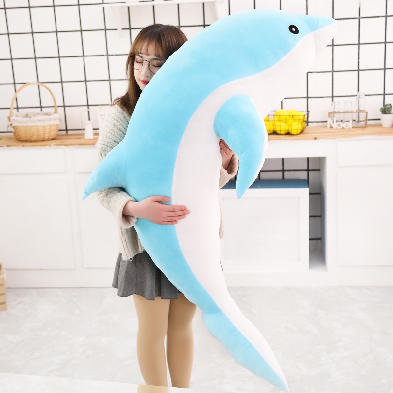 Blue dolphin sale plush