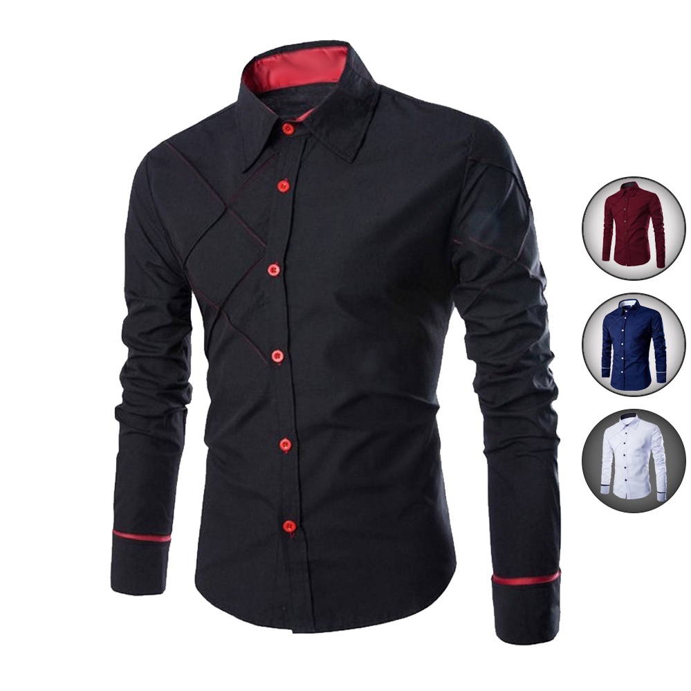 Camisa social masculina store estilosa