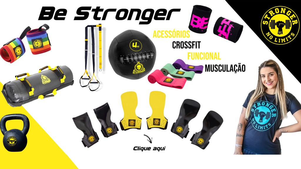 KIT HAND GRIP CROSS TRAINING  Grip Thor Valhala + Munhequeira Elástica Be  Stronger