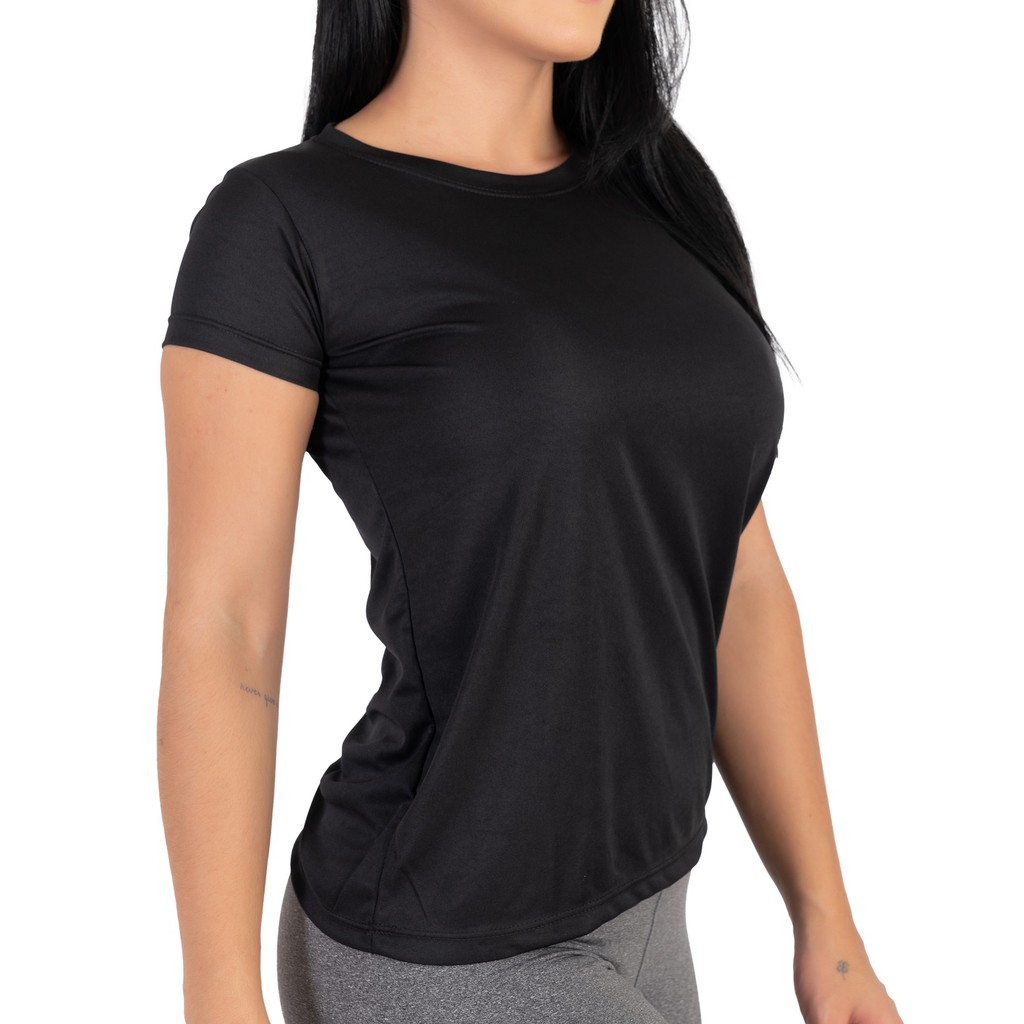 Camiseta Dry Fitness Feminina Academia