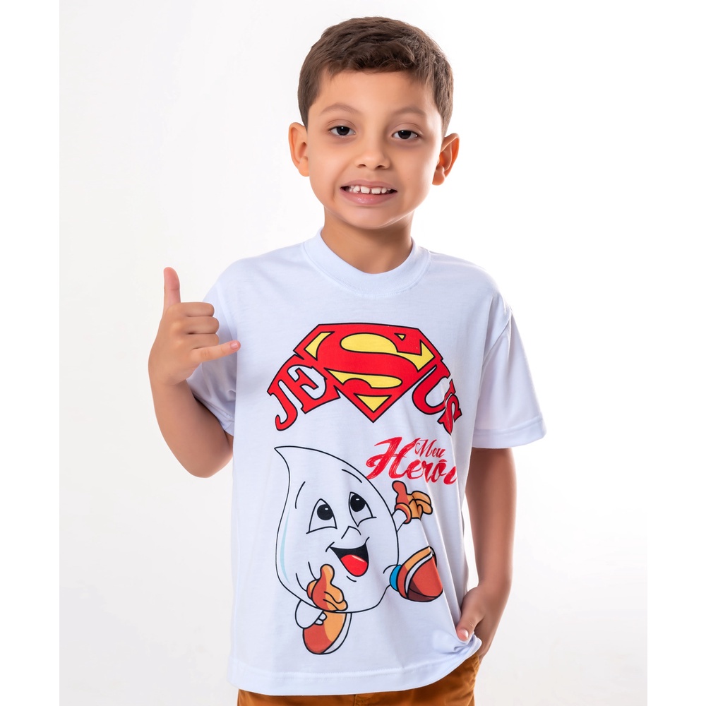 Camiseta Infantil Frases Biblica