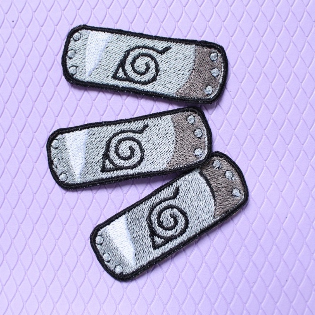 Kakashi Hatake, Naruto- Patch Bordado Termocolante