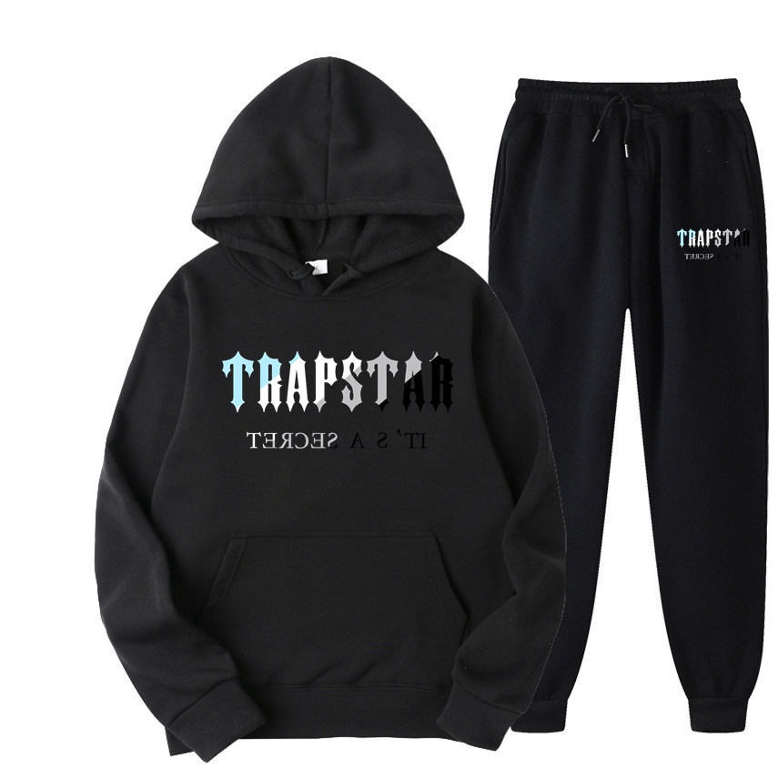 2022 Nova Marca TRAPSTAR Roupa Esportiva Estampada Masculina