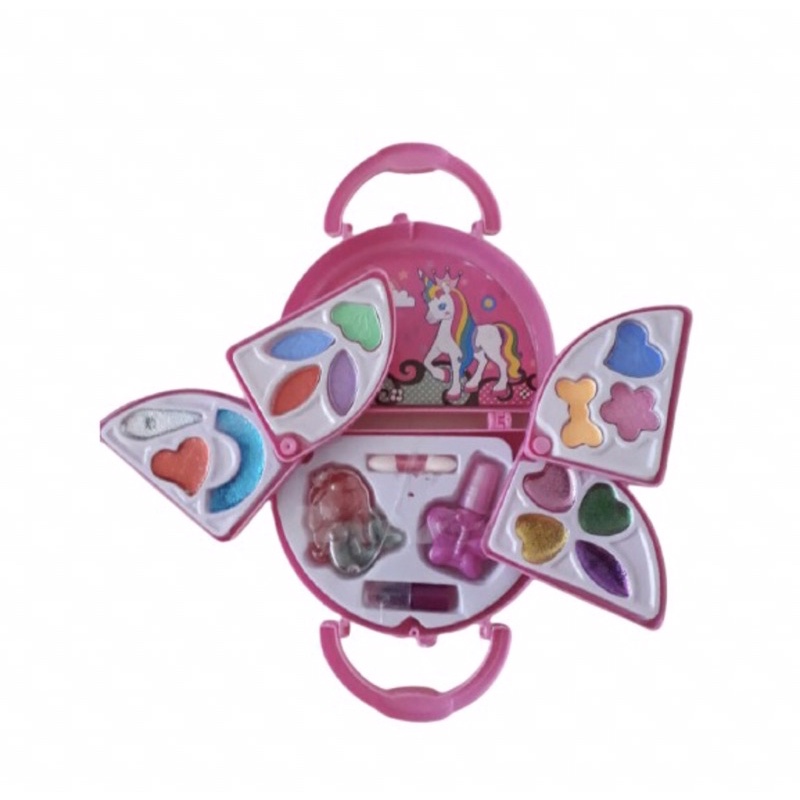 Brinquedo Infantil maquiagem p/ boneca - Virtual Make