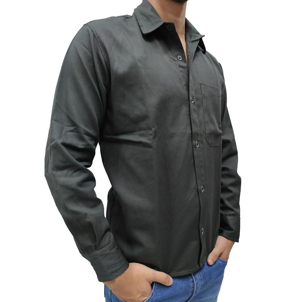 Camisas de sale brim masculinas