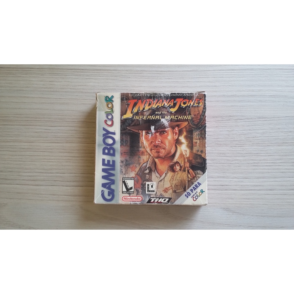 Indiana Jones And The Infernal Machine - (GBC) Game Boy Color 