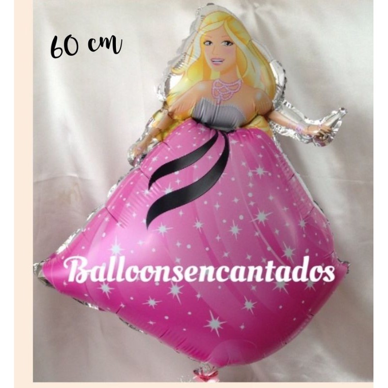Balão Metalizado Festa Barbie Carro 31 Polegadas 81cm Importado