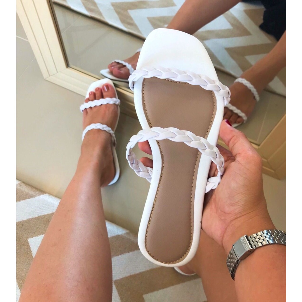 Fotos de sandalias store rasteirinhas da moda