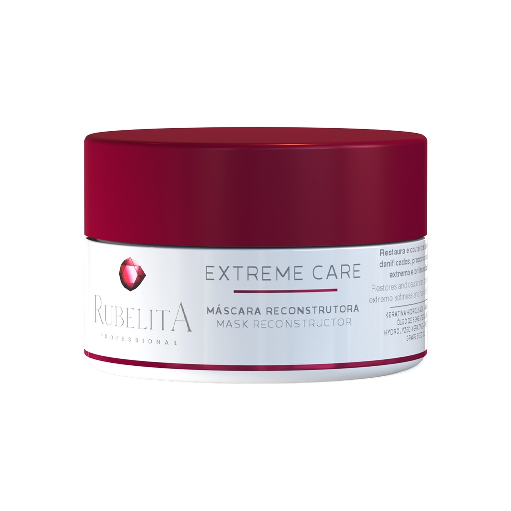 Kit Extreme Care Reconstrução Capilar + BB Cream - Rubelita