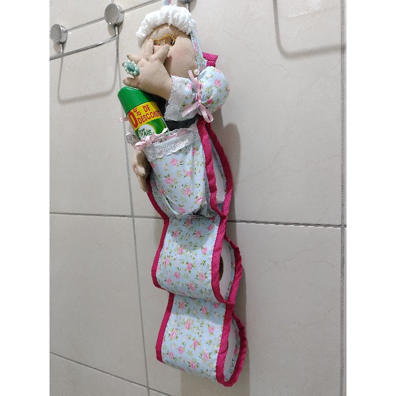 Boneca de Pano Porta Papel Higiênico, Vestido Feminino Artempano Ateliê De  Bonecas. Nunca Usado 50491640